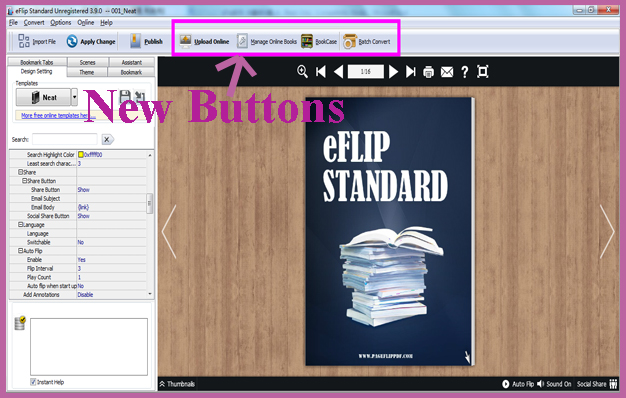 page flip software screenshot02