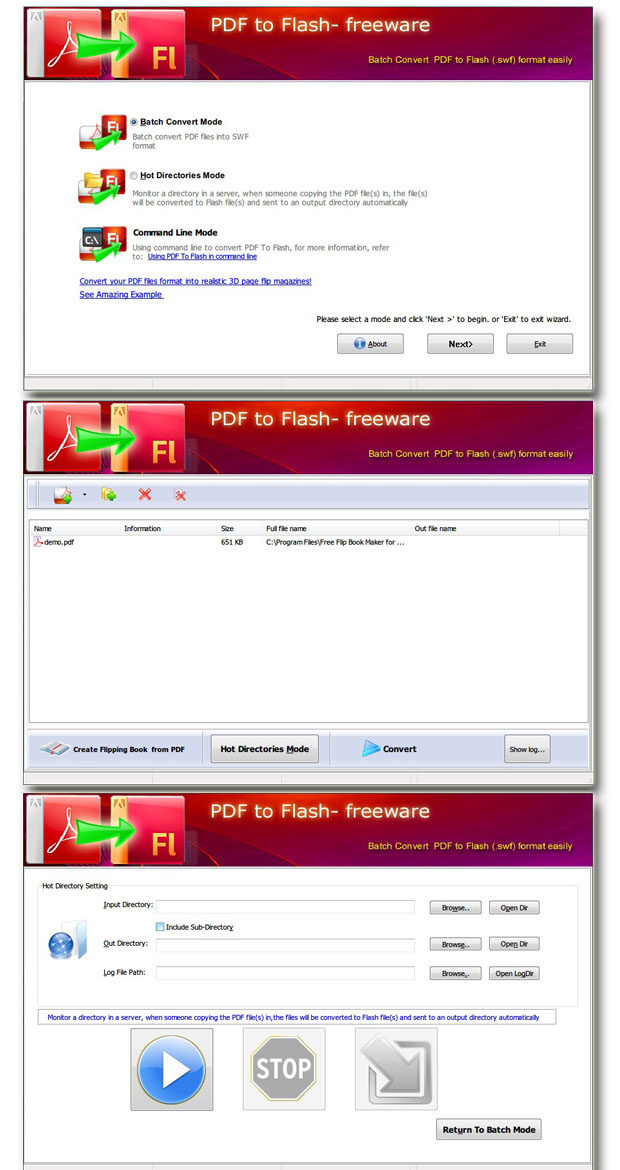 Free PDF to Page Flipping Flash 1.0 full